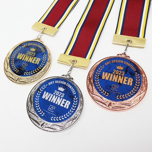 １個から作れるオリジナルメダル
