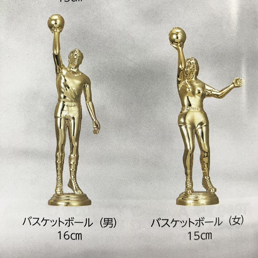 バスケットボールの人形は2種類