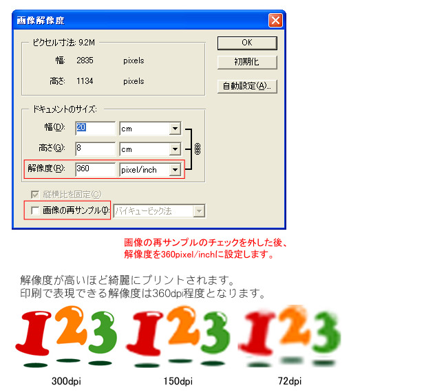 画像解像度