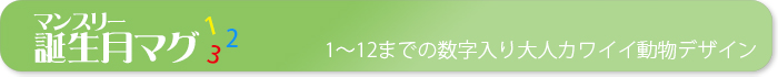 誕生月（マンスリー）マグ