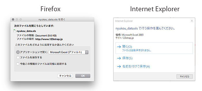 FirefoxAInternet Explorerp̏ꍇ-2