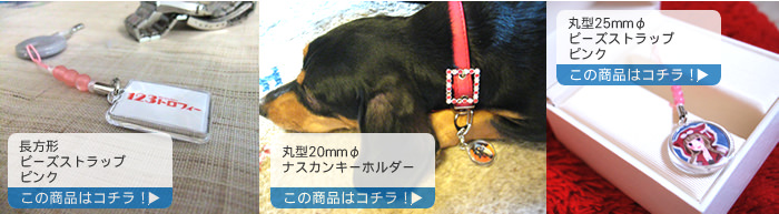 普段使うキーホルダーやペットのドッグタグに!そのままプレゼントもできちゃいます!