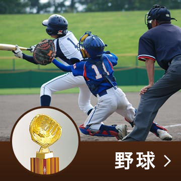 野球トロフィー　カップ/表彰楯/メダル